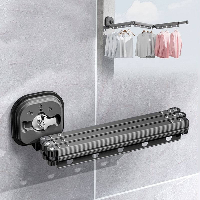 No installation clothes rack