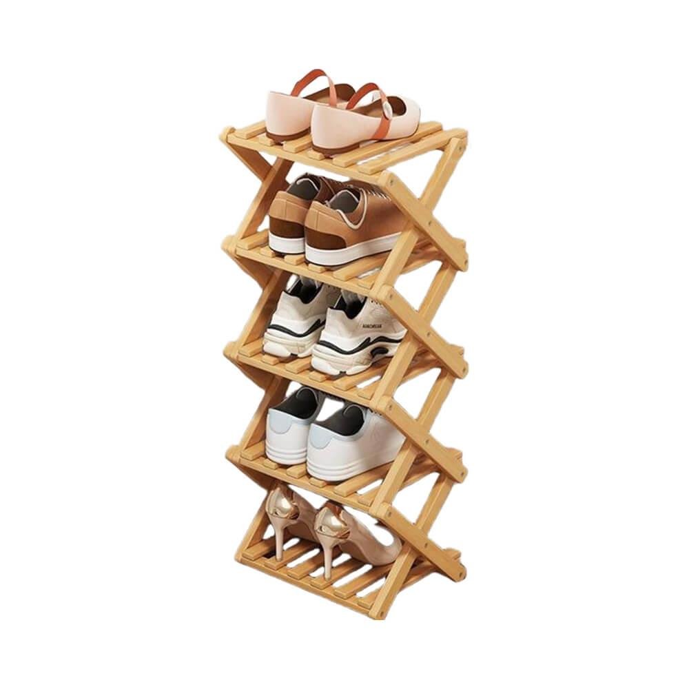 foldable shoes rack